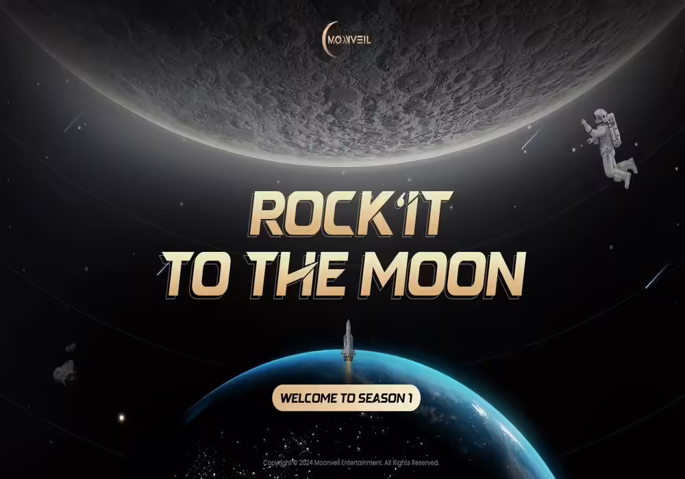 Moonveil Announces Season 1: ‘Rock’it to the Moon’ Ahead of Token Airdrop