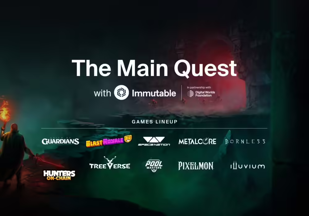 Immutable Announces $50 Million Rewards Program for Gamers