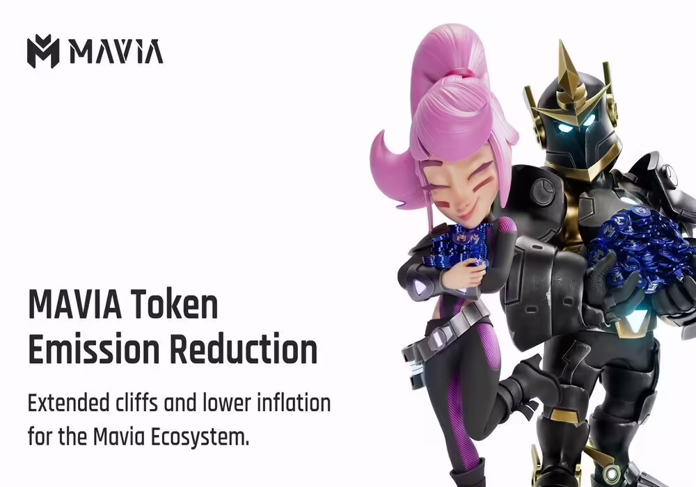 Heroes of Mavia Announces Updated $MAVIA Emission Schedule