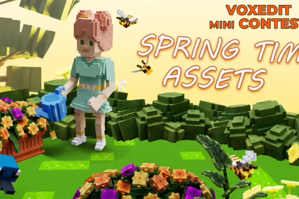 The Sandbox Announces Spring-Themed VoxEdit Mini Contest with 10,000 SAND Prize Pool | PlayToEarn