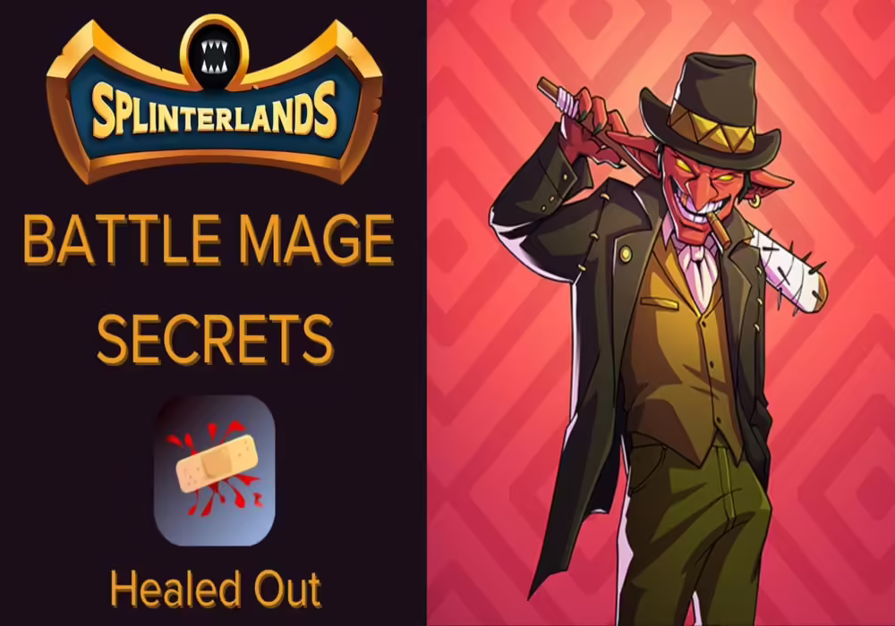 Splinterlands Starts New Battle Mage Secrets Weekly Challenge: Healed Out