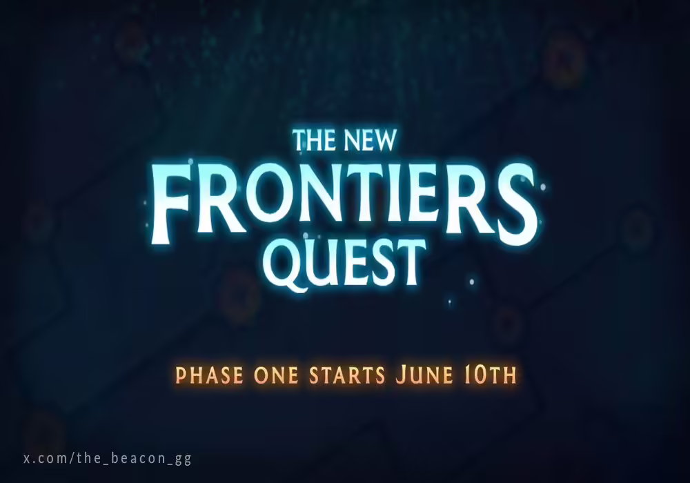 The Beacon Is Launching Phase 1 of The New Frontiers Quest on June 10th