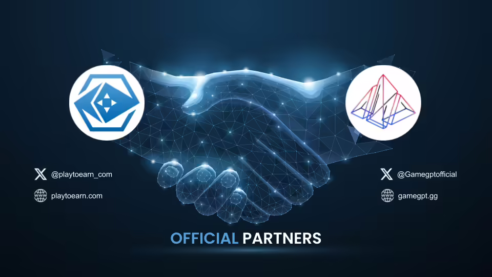 PlaytoEarn and GameGPT Join Forces to Ignite the Future of AI-Powered Blockchain Gaming
