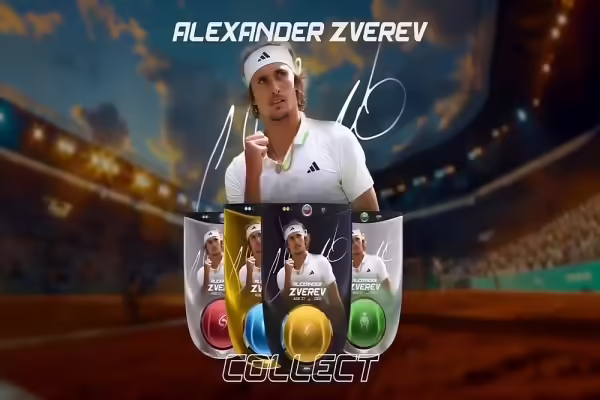 Alexander Zverev Becomes Licensed Fungiball Player | PlayToEarn