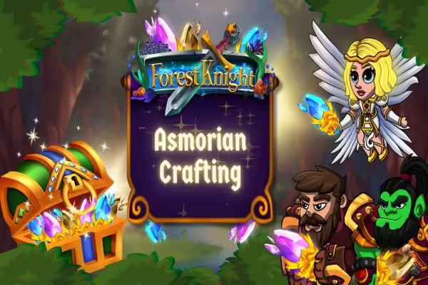 Forest Knight announces the Asmorian crafting system | PlayToEarn