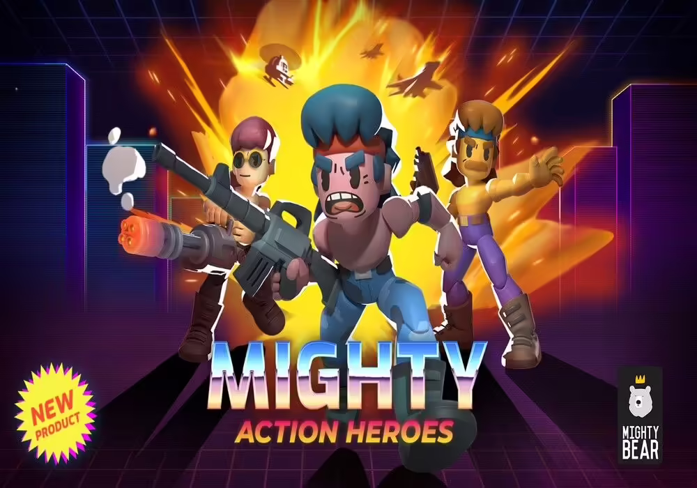 Mighty Bear Games secures $10 million in fundraising round led by Framework Ventures for battle royale Mighty Action Heroes