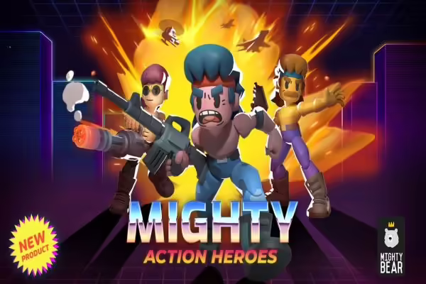 Mighty Bear Games secures $10 million in fundraising round led by Framework Ventures for battle royale Mighty Action Heroes | PlayToEarn