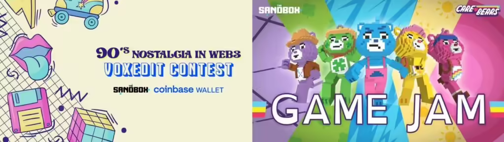 The Sandbox - 90’s Nostalgia Voxedit Contest and Care Bears Game Jam