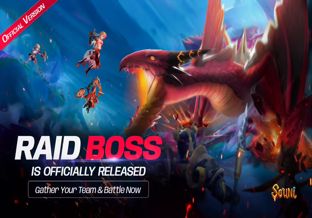 Souni Raid Boss mode now officially released