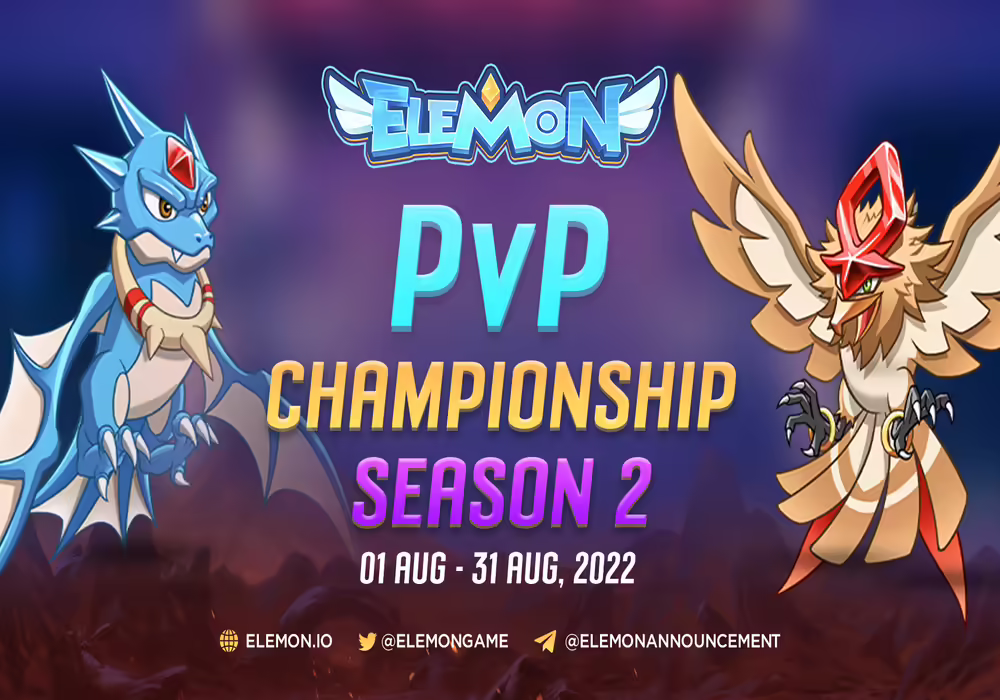 Elemon kicks off PvP Championship Season 2 and Boss Guild Season 3