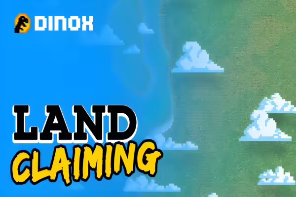 DinoX Land Claiming & World Map now live | PlayToEarn