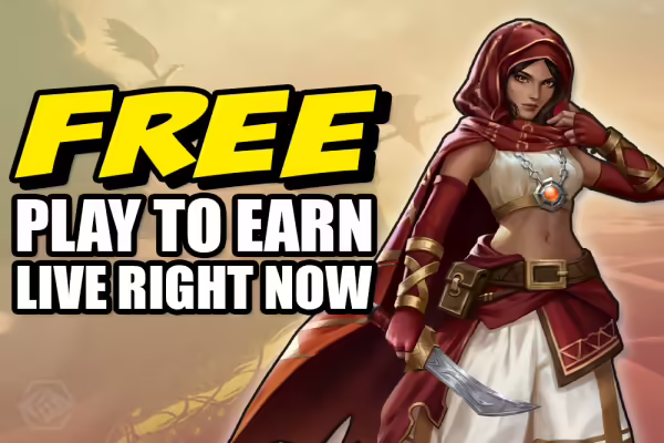 5 Free To Play To Earn Games Live Now! | PlayToEarn