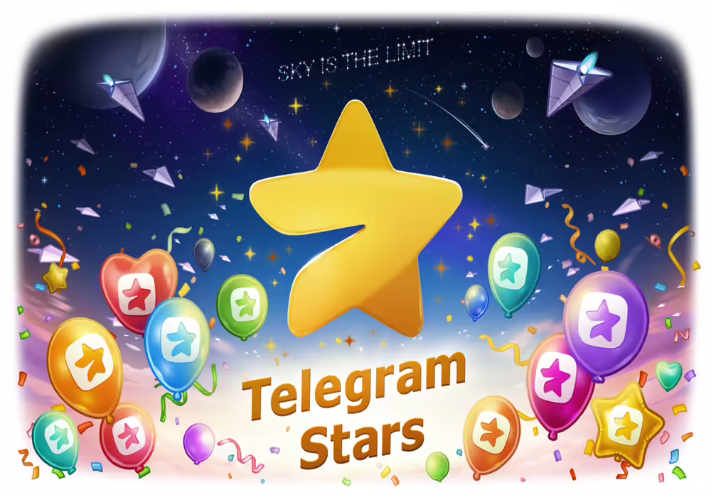 Telegram Introduces Stars Currency for Digital Services and More