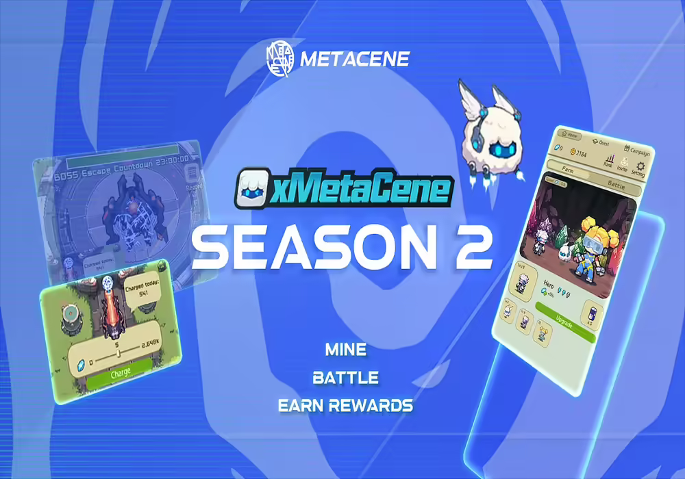 MetaCene Kicks Off Mini-Game Season 2 With New Ways to Earn